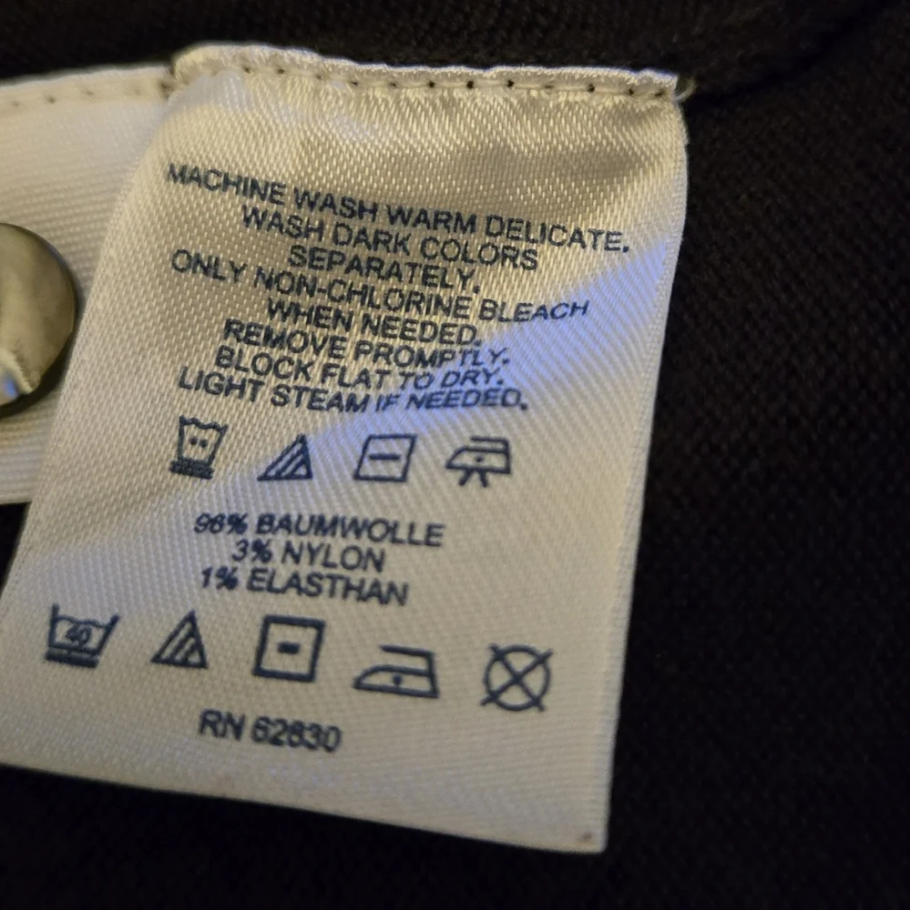 Lands' End Brown Cardigan - Picture 3 of 6